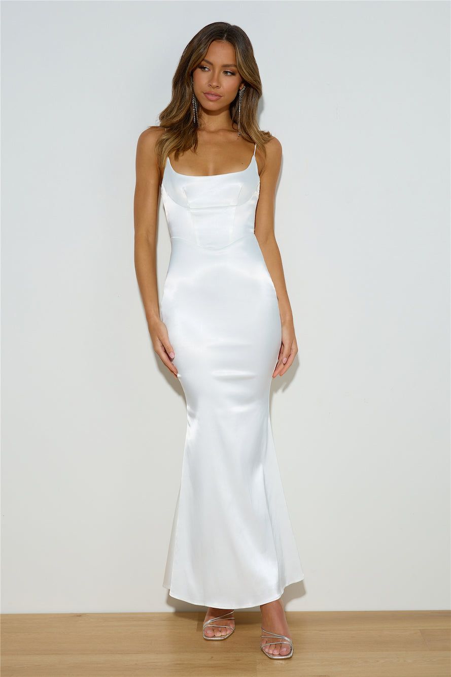 Celebrate Love Maxi Dress White sold by Hello Molly product image thumbnail 4
