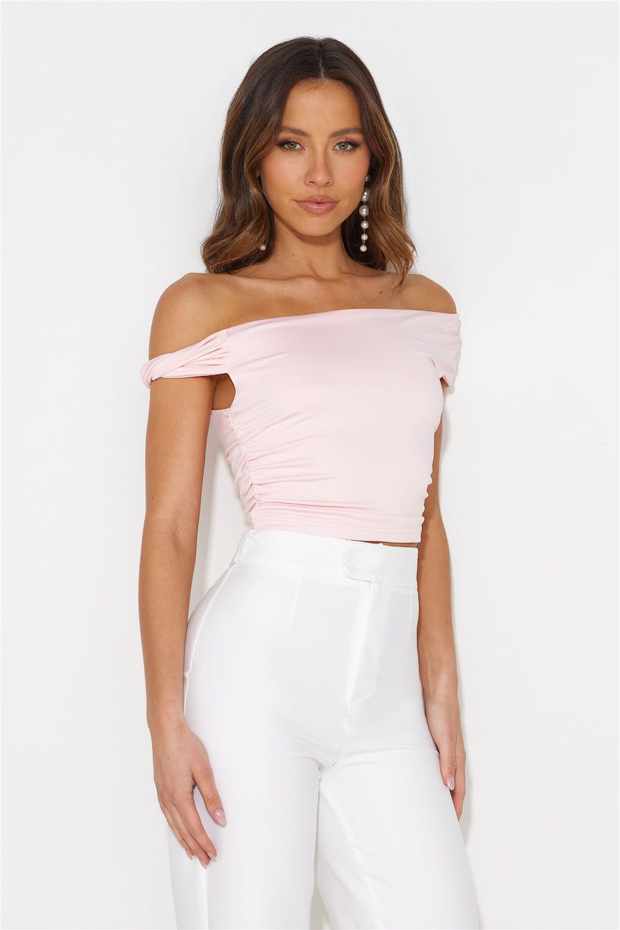 Sweetest Candy Crop Top Pink sold by Hello Molly product image thumbnail 3