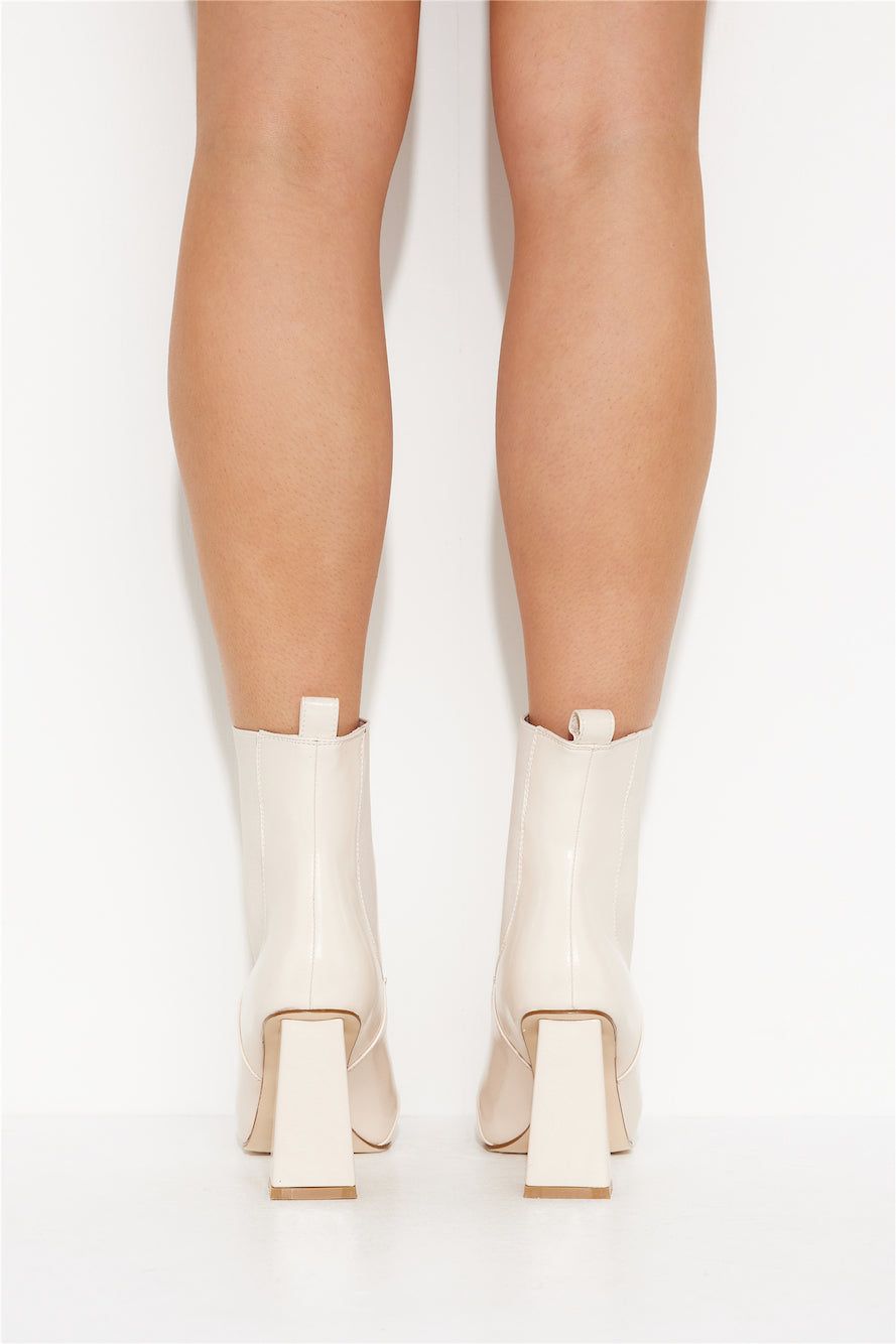 BILLINI Karina Ankle Boots Chalk Crinkle Patent sold by Hello Molly product image thumbnail 3