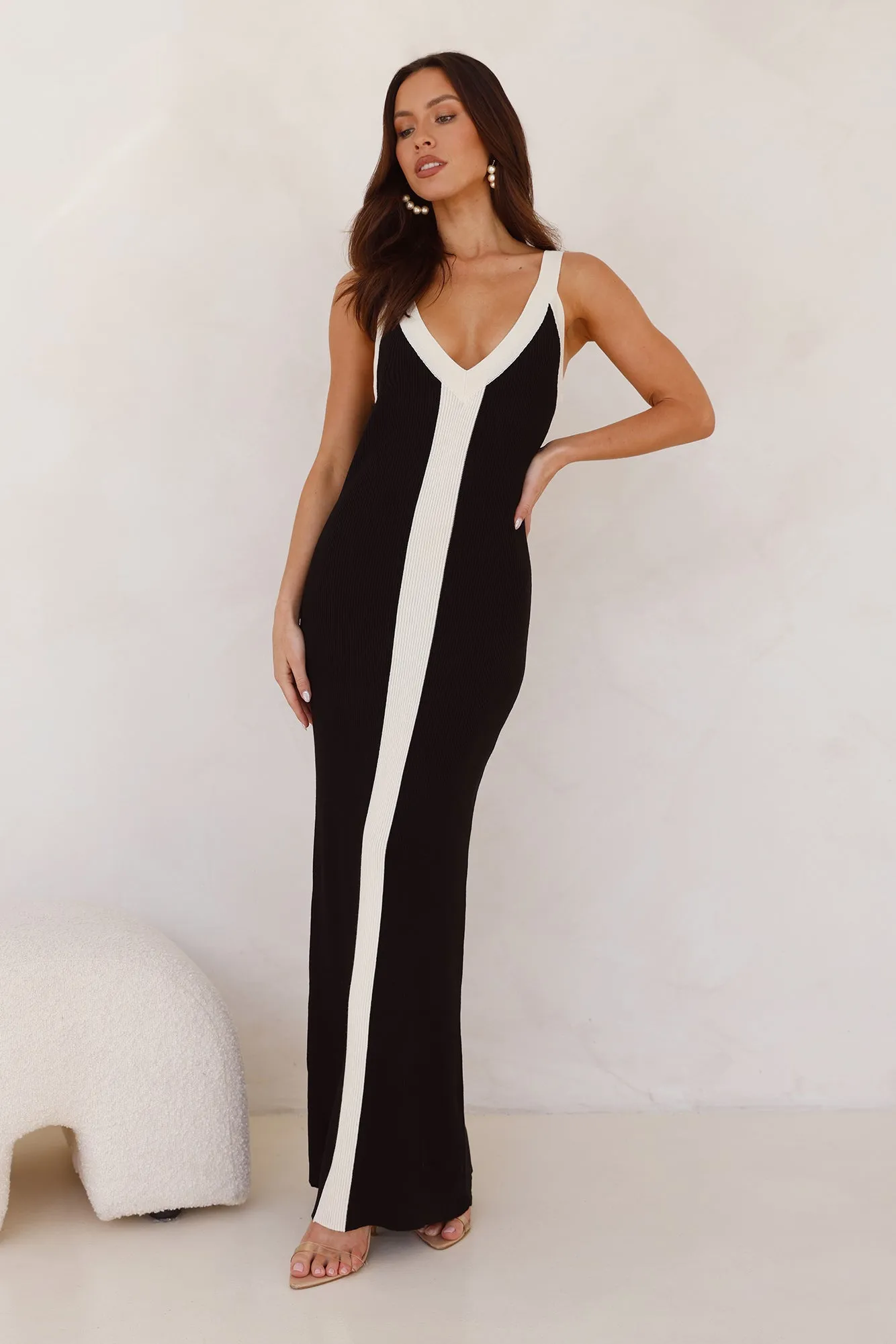 Same Days Ribbed Maxi Dress Black sold by Hello Molly product image thumbnail 3
