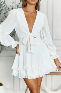Lost Somebody Dress White sold by Hello Molly