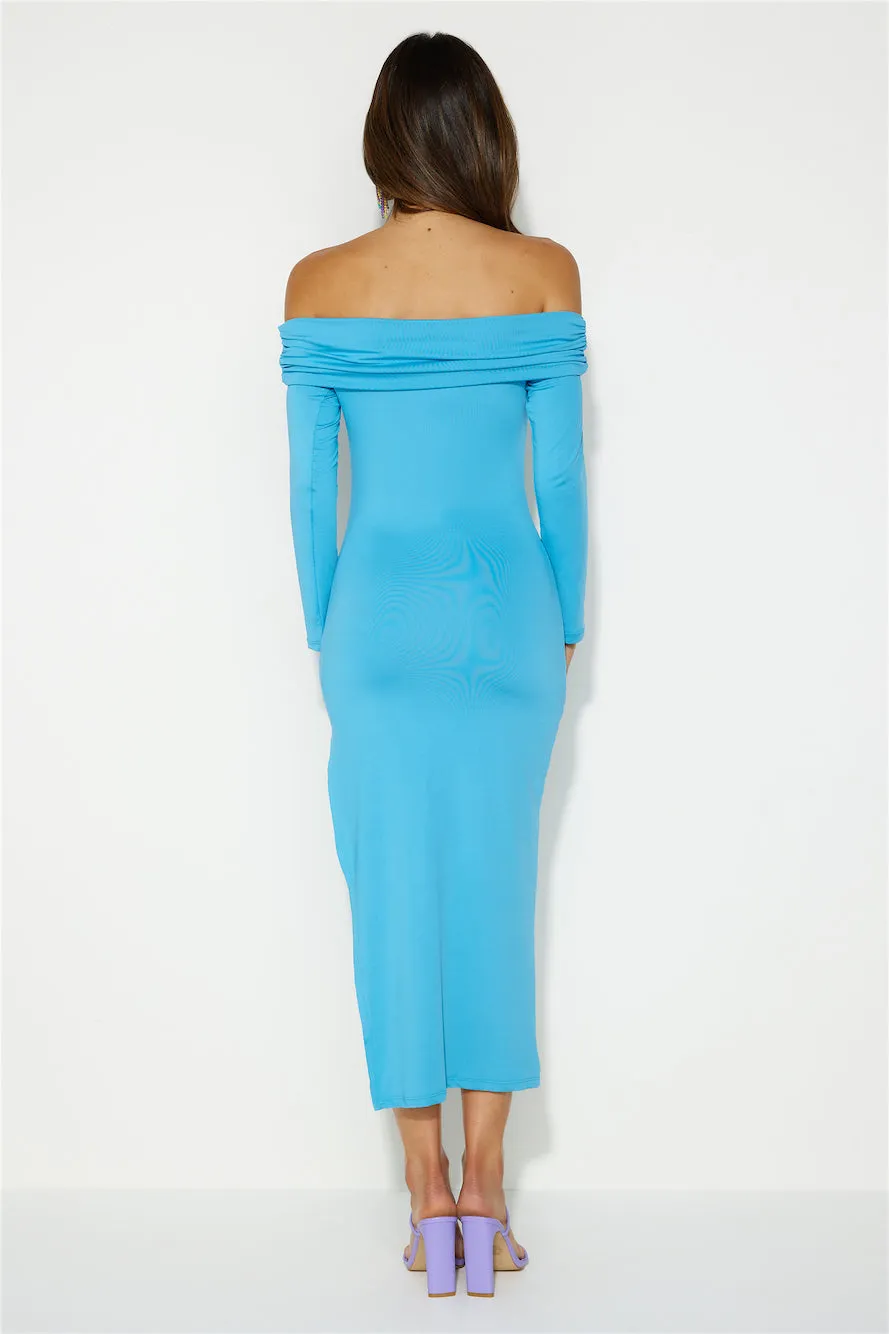 Your Destiny Midi Dress Blue sold by Hello Molly product image thumbnail 5