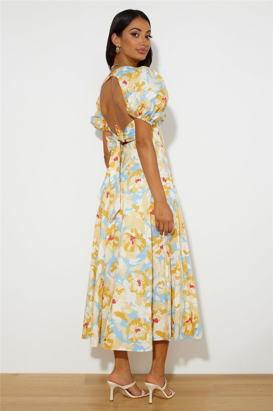 Daytime 'Fit Midi Dress Yellow sold by Hello Molly product image thumbnail 5