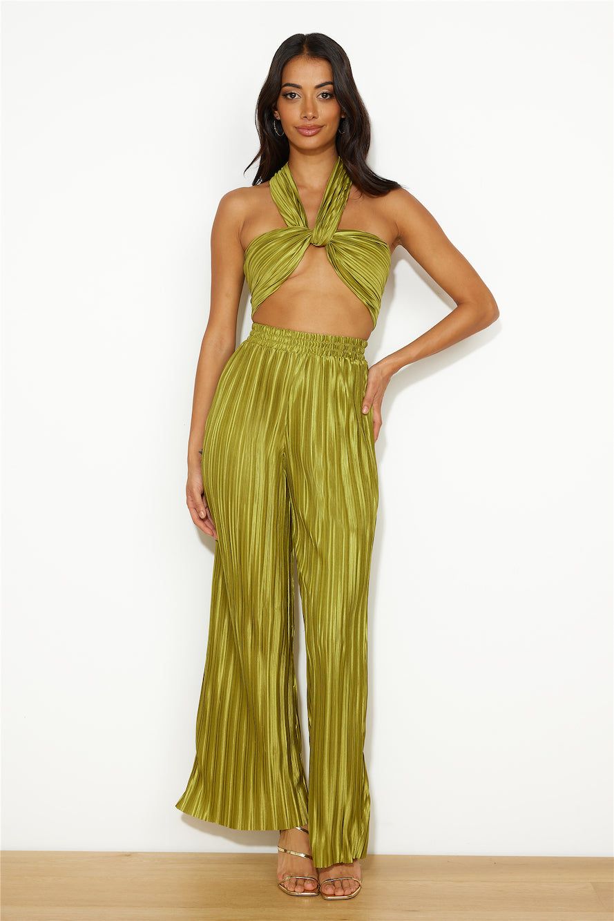 Loveline Crop Top Olive sold by Hello Molly product image thumbnail 2