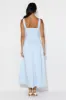 Classy Days Midi Dress Blue sold by Hello Molly
