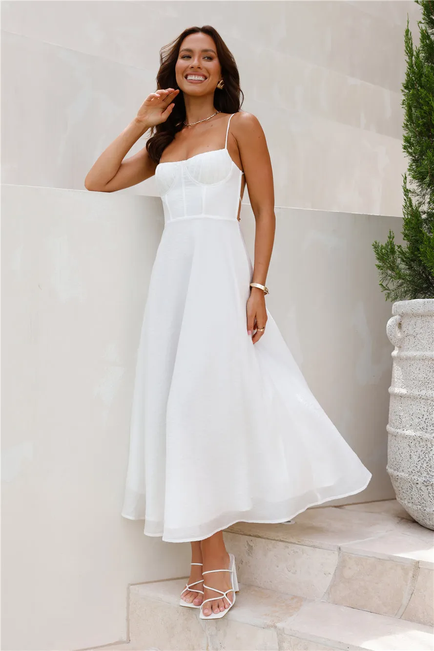 Akira Maxi Dress White sold by Hello Molly product image thumbnail 3