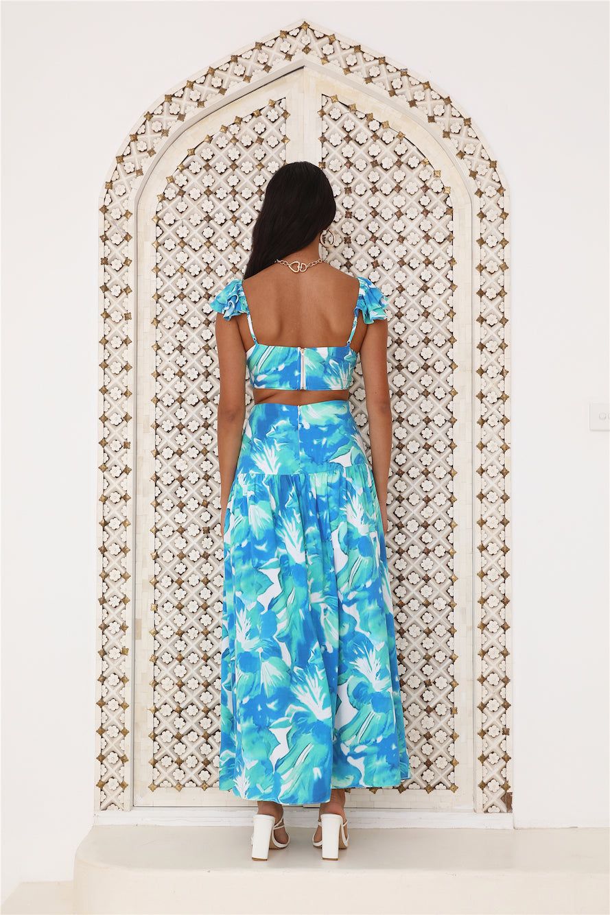 Love The Fit Midi Dress Blue sold by Hello Molly product image thumbnail 5