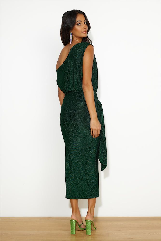 Desired By Me Midi Dress Green sold by Hello Molly product image thumbnail 4