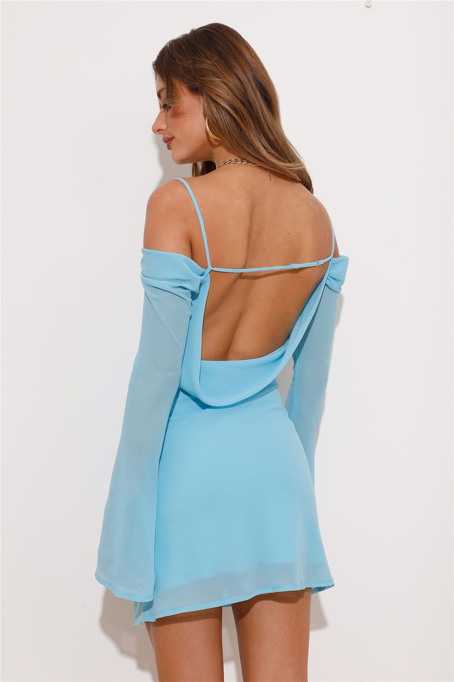 Fit Check Mini Dress Blue sold by Hello Molly product image thumbnail 5