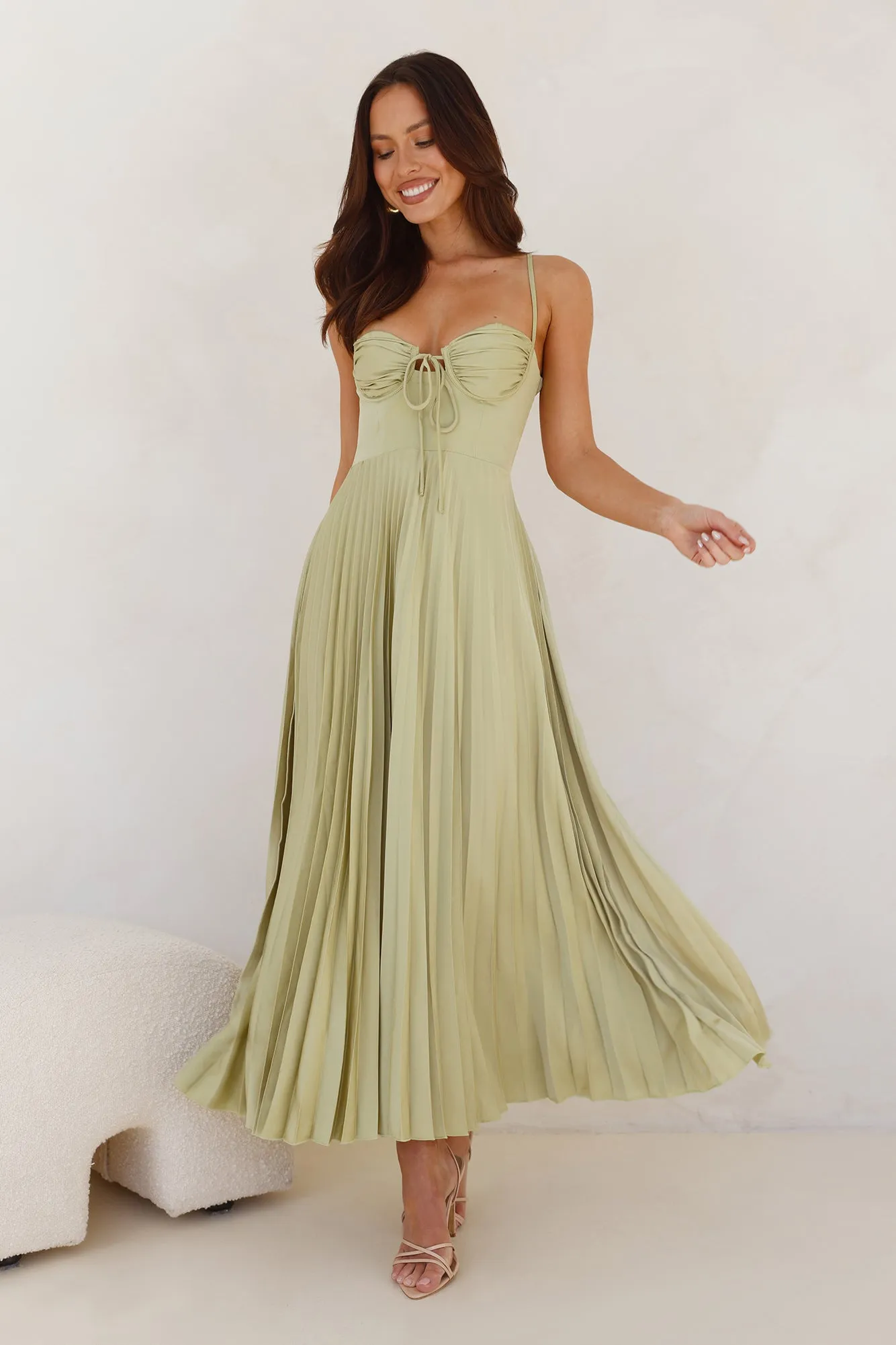 Classy Lover Maxi Dress Green sold by Hello Molly