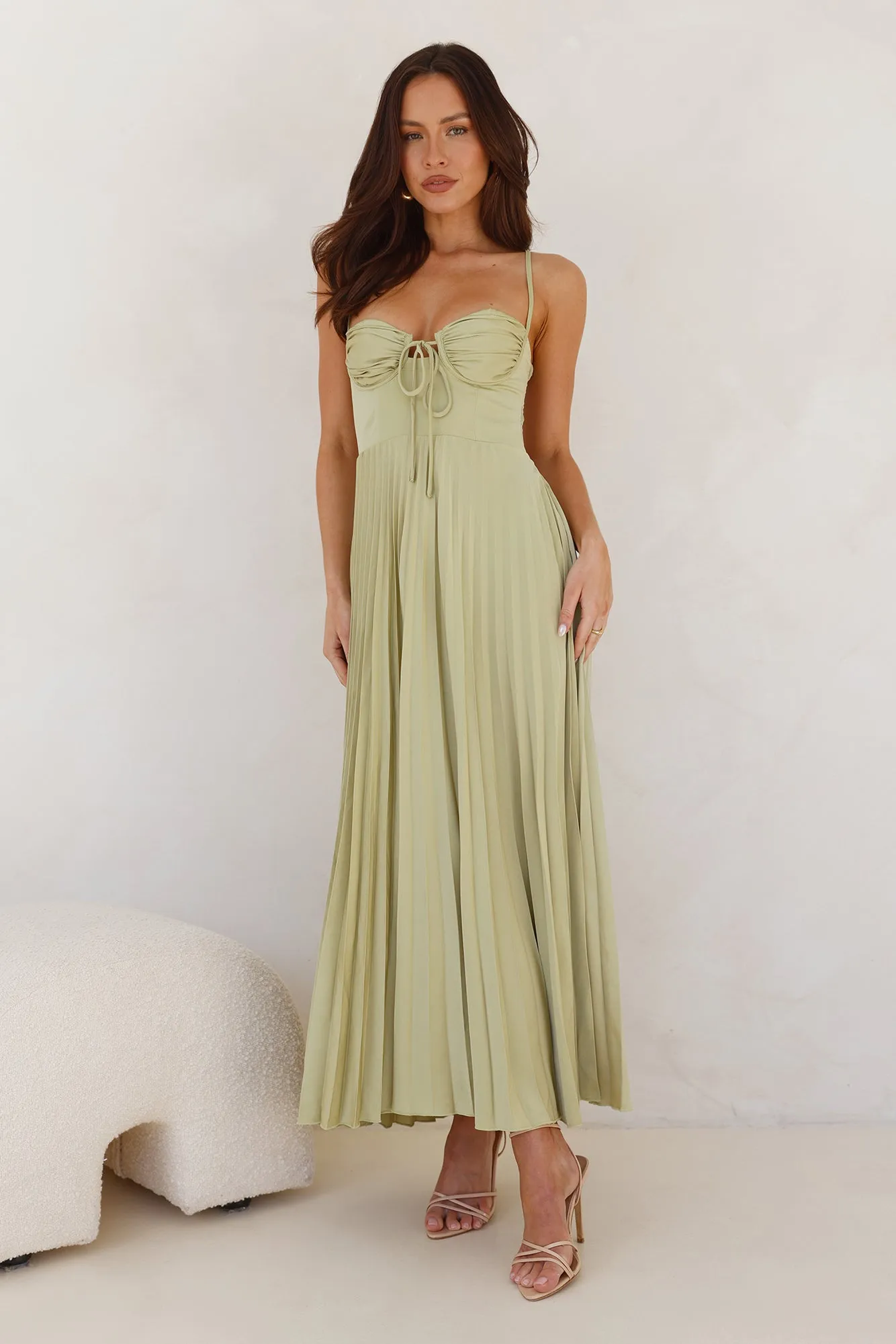 Classy Lover Maxi Dress Green sold by Hello Molly product image thumbnail 2