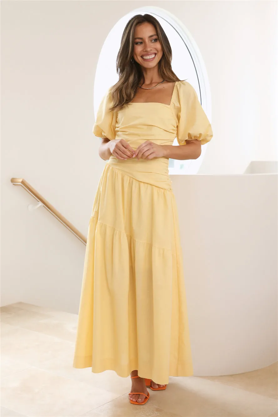 Little Bo Peep Midi Dress Yellow sold by Hello Molly product image thumbnail 2