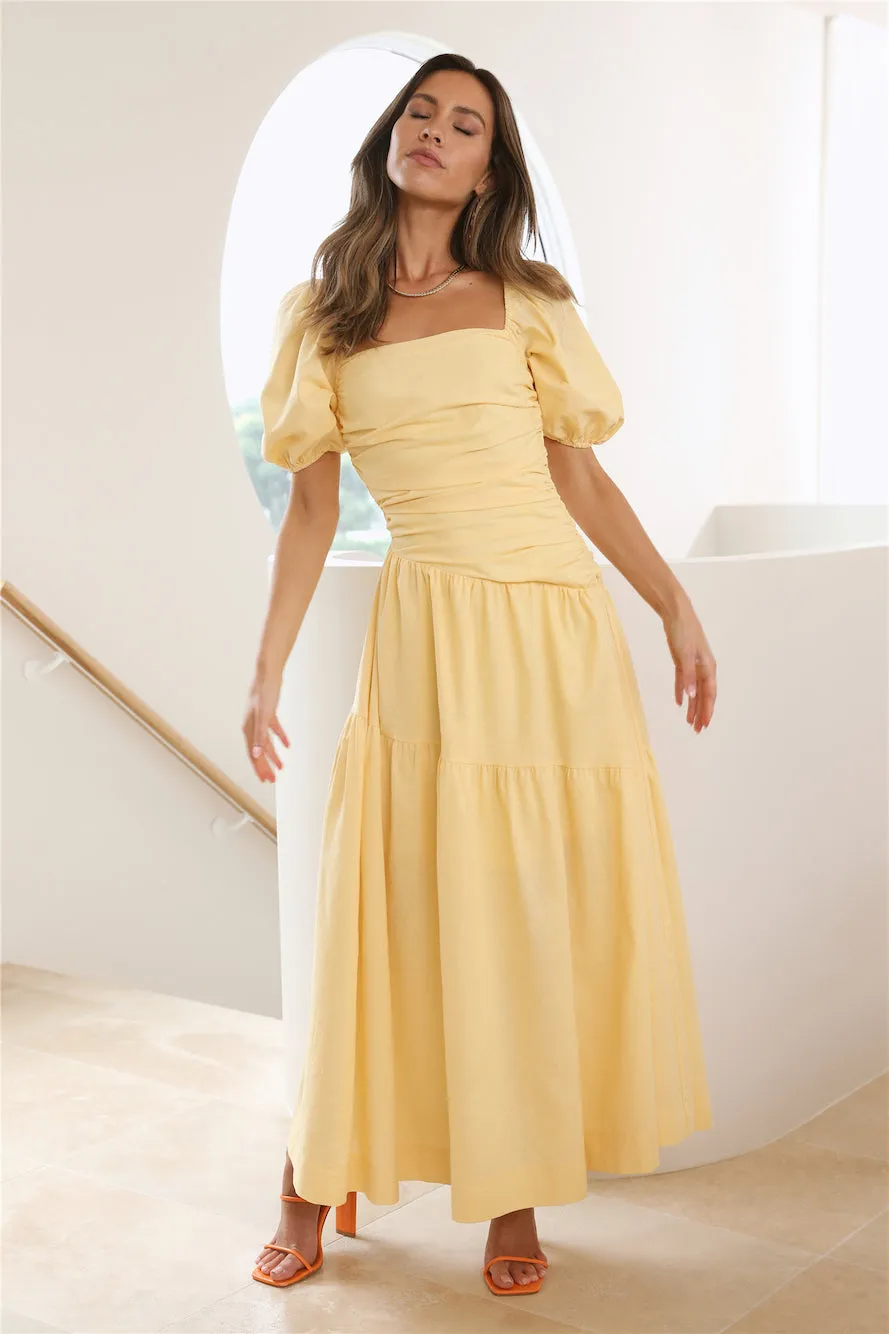 Little Bo Peep Midi Dress Yellow sold by Hello Molly product image thumbnail 3