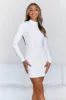 HELLO MOLLY Queen In Sequins Mini Dress White sold by Hello Molly