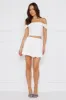Girl Gossip Bubble Mini Skirt White sold by Hello Molly