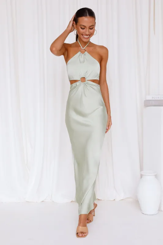 Found You Maxi Dress Green sold by Hello Molly