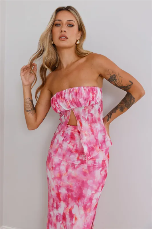 Style Year Mesh Crop Top Pink sold by Hello Molly