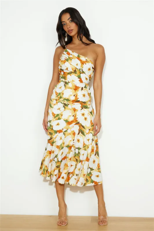 Dance Together Maxi Dress Orange sold by Hello Molly