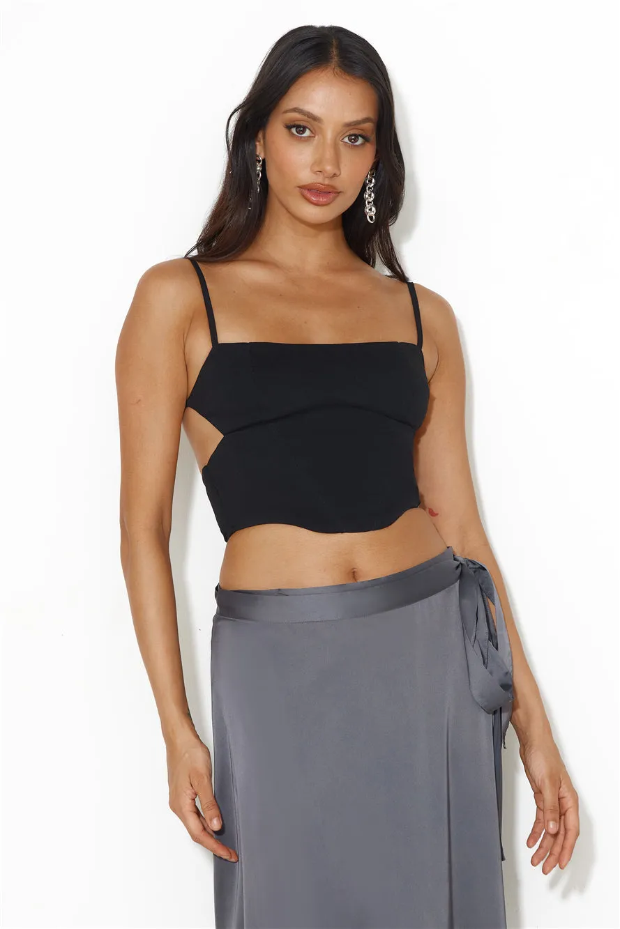 Fave Crop Top Black sold by Hello Molly product image thumbnail 5