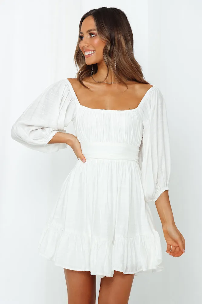 This Is Espionage Dress White sold by Hello Molly product image thumbnail 3