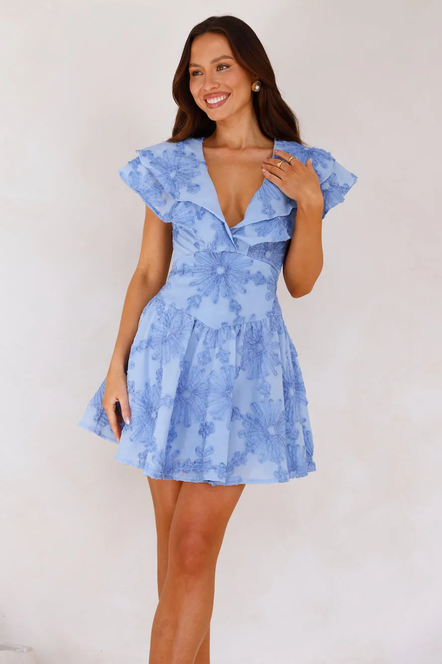 Lily's Song Mini Dress Blue sold by Hello Molly product image thumbnail 2