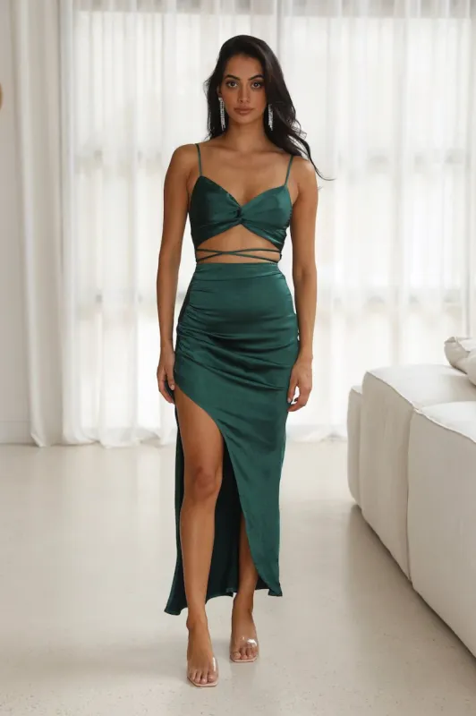 Dreamy Ball Midi Dress Jade sold by Hello Molly