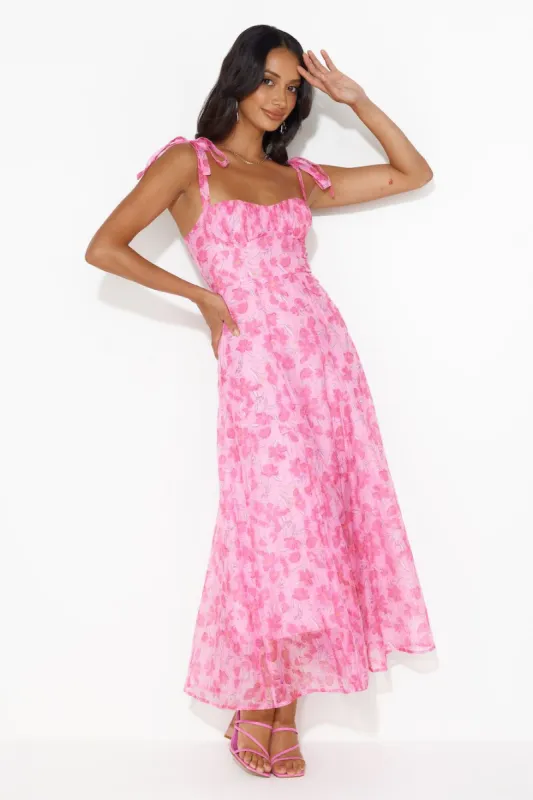 Play Dress Ups Midi Dress Pink sold by Hello Molly