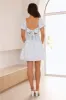 Sunshine Style Short Sleeve Mini Dress Blue sold by Hello Molly