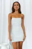 Moonlight Melody Dress White sold by Hello Molly