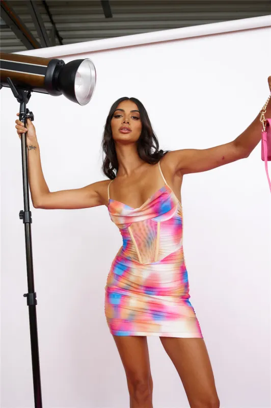 Only Clubs Mini Dress Multi sold by Hello Molly