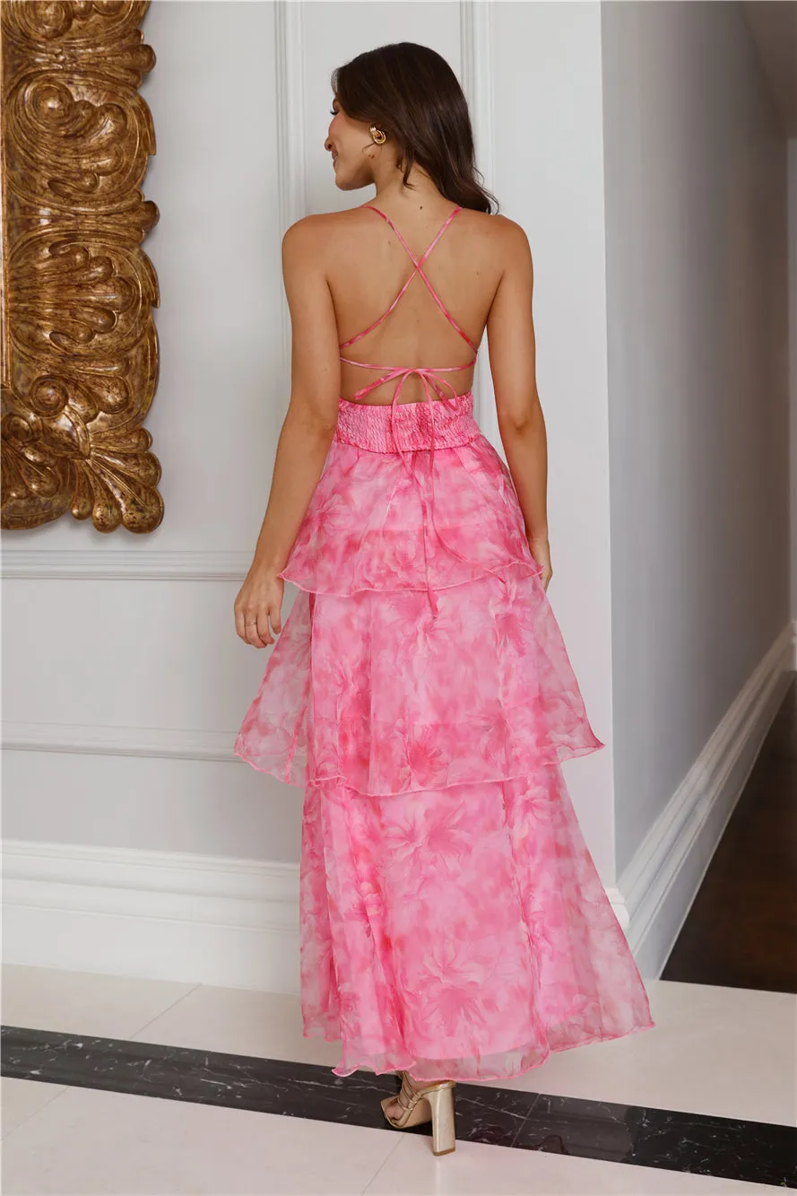 About Her Beauty Maxi Dress Pink sold by Hello Molly product image thumbnail 4