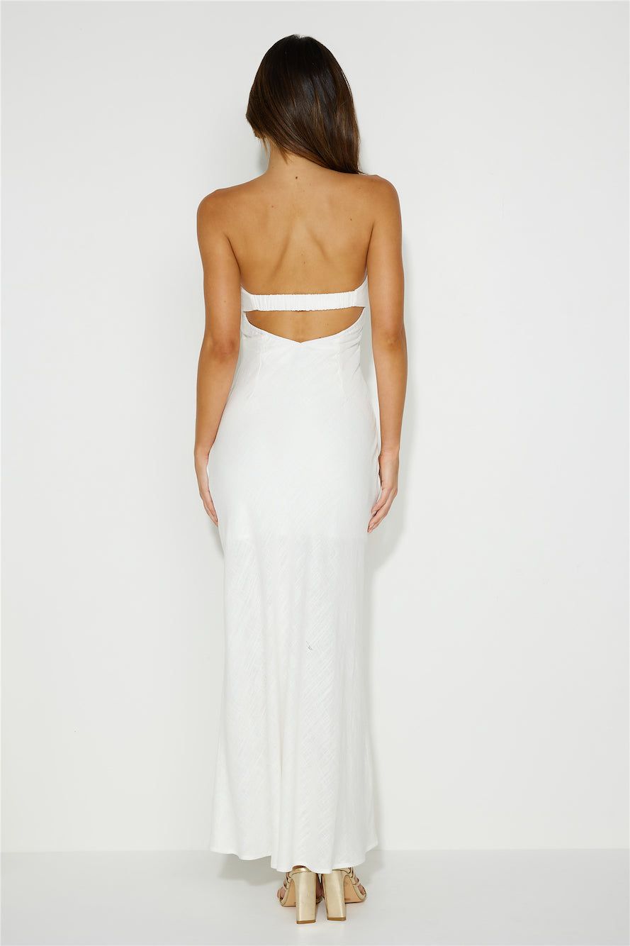 Moves To Make Maxi Dress White sold by Hello Molly product image thumbnail 5