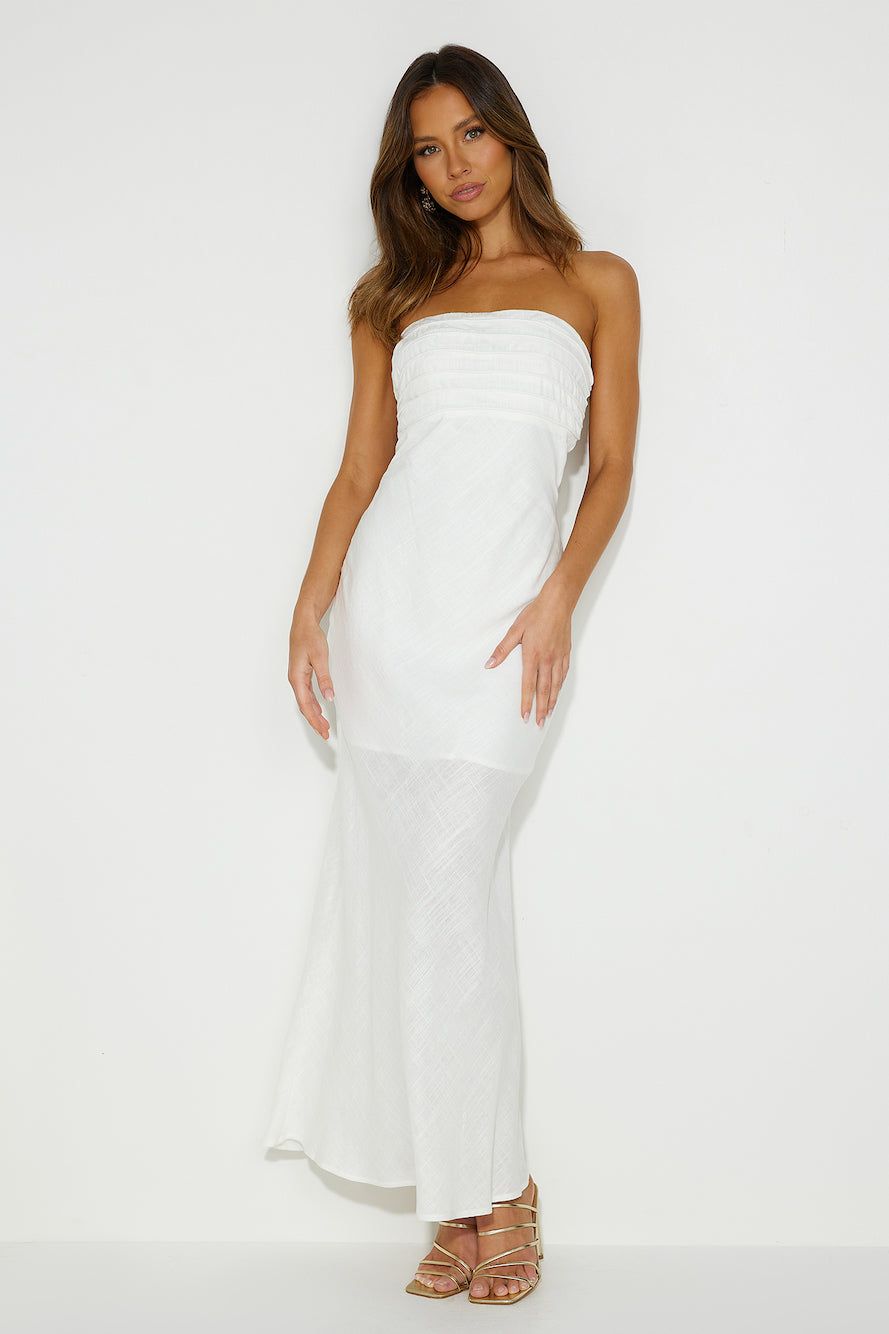 Moves To Make Maxi Dress White sold by Hello Molly product image thumbnail 3