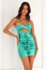 HELLO MOLLY Mermaid Castle Mini Dress Emerald sold by Hello Molly