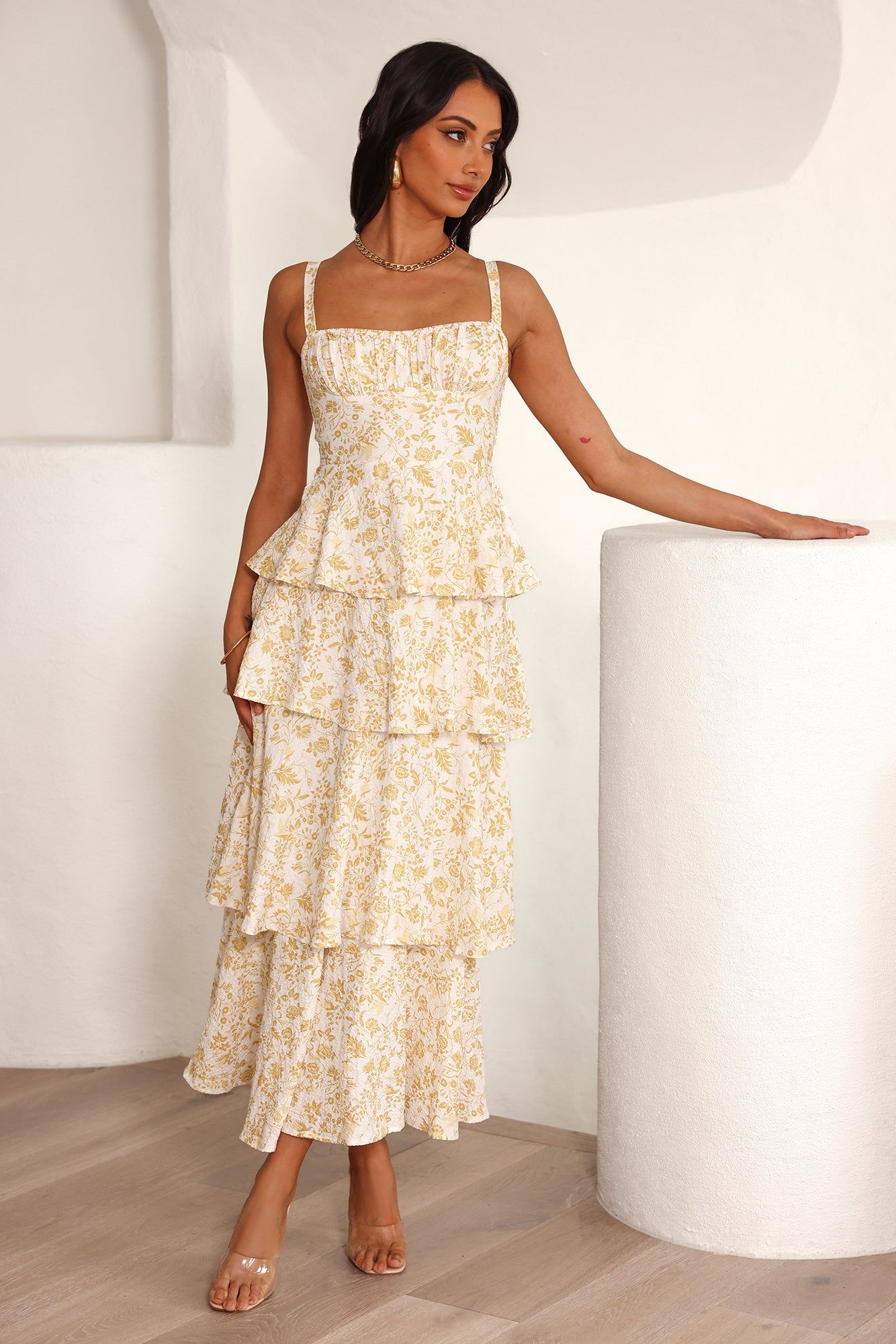 Sunshine Hour Maxi Dress Yellow sold by Hello Molly product image thumbnail 2