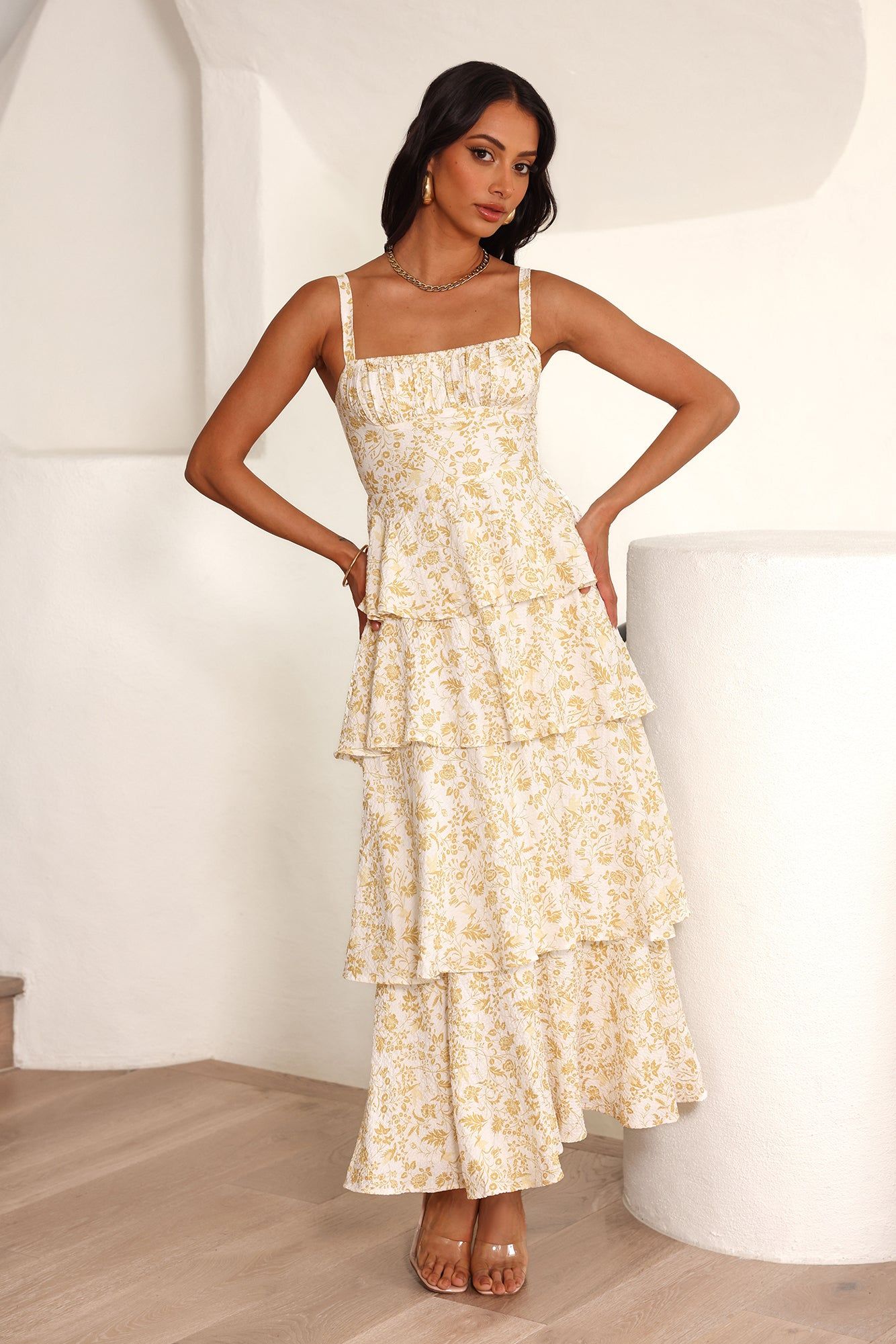 Sunshine Hour Maxi Dress Yellow sold by Hello Molly product image thumbnail 4