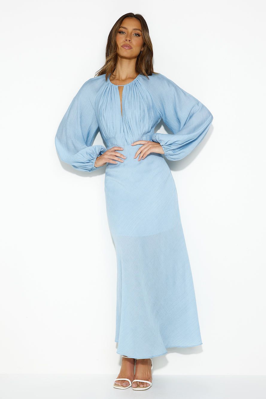 Daydream Retreat Midi Dress Blue sold by Hello Molly product image thumbnail 2