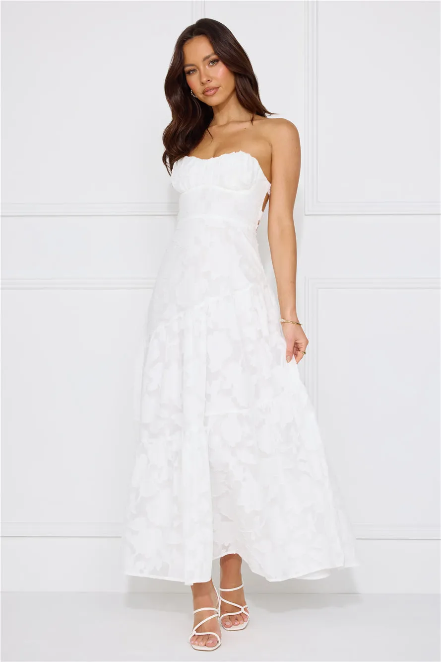 My Best Strapless Maxi Dress White sold by Hello Molly product image thumbnail 3