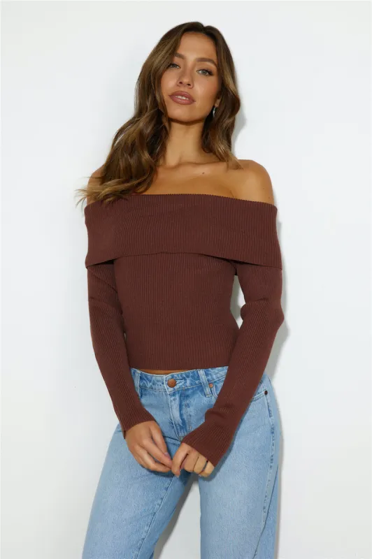 Warm Yet Cool Top Brown sold by Hello Molly