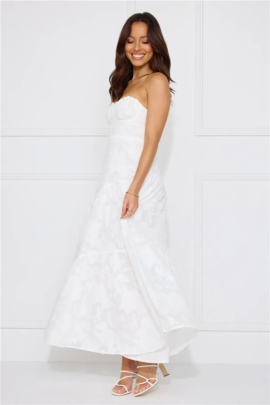 My Best Strapless Maxi Dress White sold by Hello Molly product image thumbnail 4