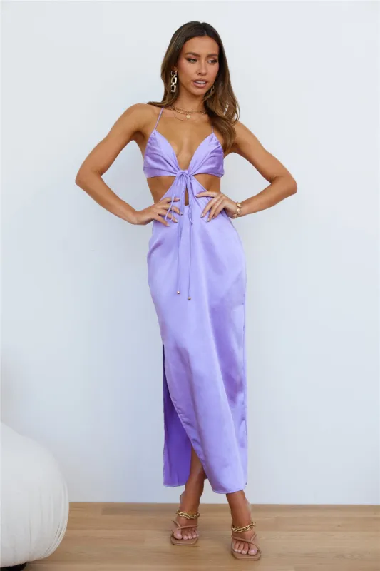 In Control Maxi Dress Lilac sold by Hello Molly