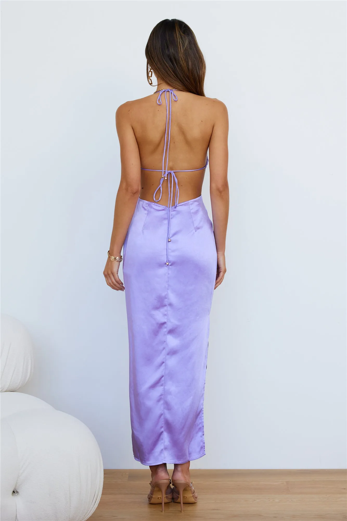 In Control Maxi Dress Lilac sold by Hello Molly product image thumbnail 5