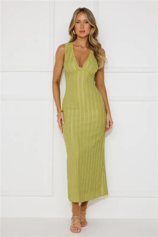 Sparkling Sea Maxi Dress Sage sold by Hello Molly