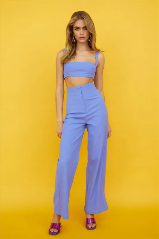 Old Rules Crop Top Blue sold by Hello Molly