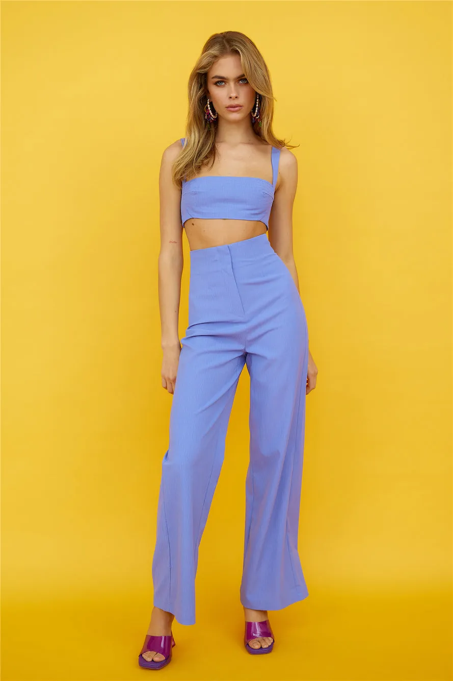 Old Rules Crop Top Blue sold by Hello Molly