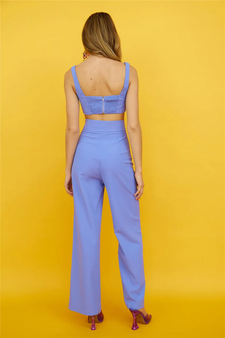 Old Rules Crop Top Blue sold by Hello Molly product image thumbnail 5