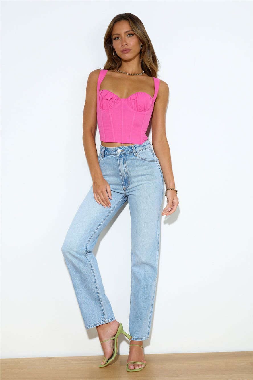 Super Stylish Crop Top Pink sold by Hello Molly product image thumbnail 4