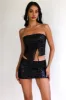 Night Sky Sequin Mini Skirt Black sold by Hello Molly