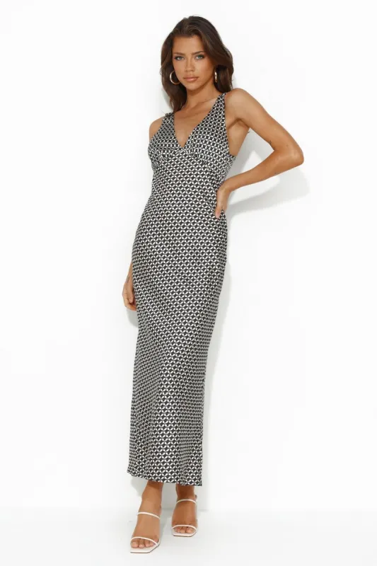 Five Star Resort Midi Dress Black sold by Hello Molly