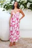 Lily Lane Halter Maxi Dress Pink sold by Hello Molly